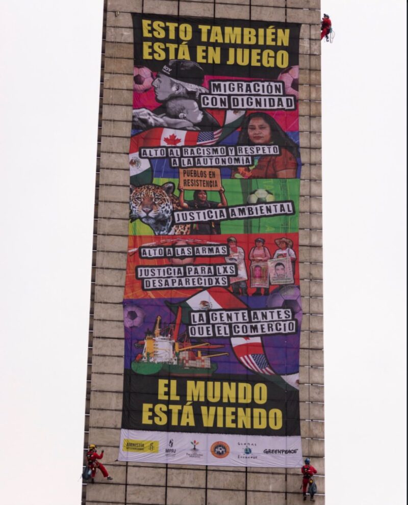 ONG reclaman atención social antes del Mundial 2026