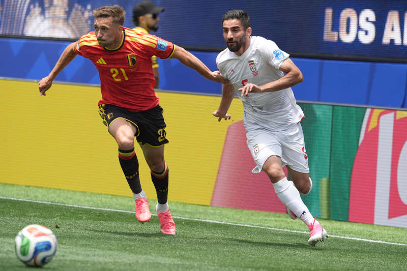 Irán frena a Bélgica en un accidentado empate sin goles en Los Ángeles