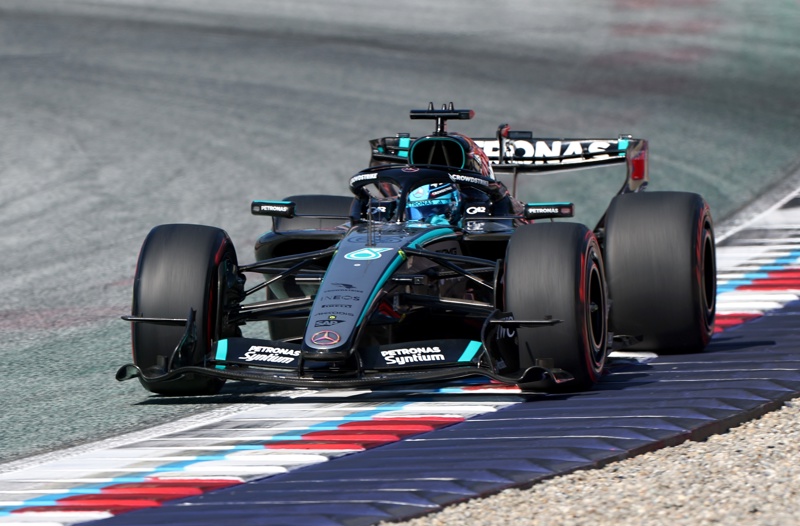 ¡Pole para George Russell en el Red Bull Ring tras un dramático final!