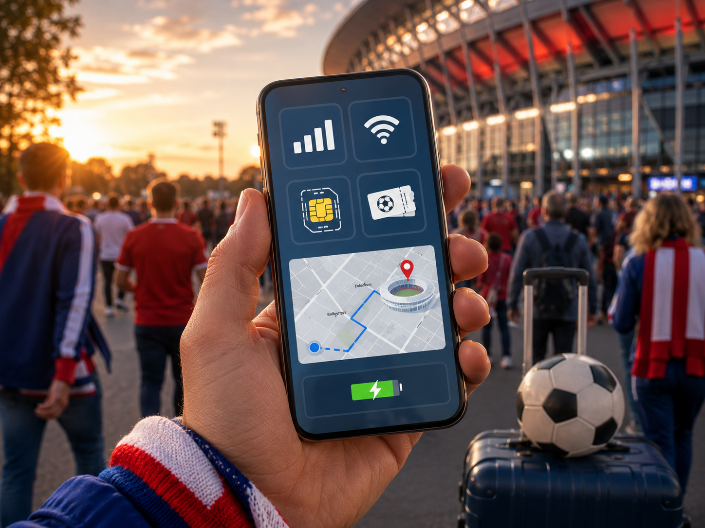 Guía Mundial 2026: cómo no quedarte sin internet el día del partido