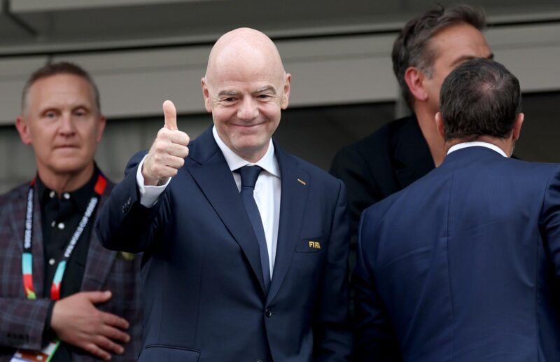El presidente de la FIFA, Gianni Infantino. EFE/EPA/CHRIS TORRES/Archivo