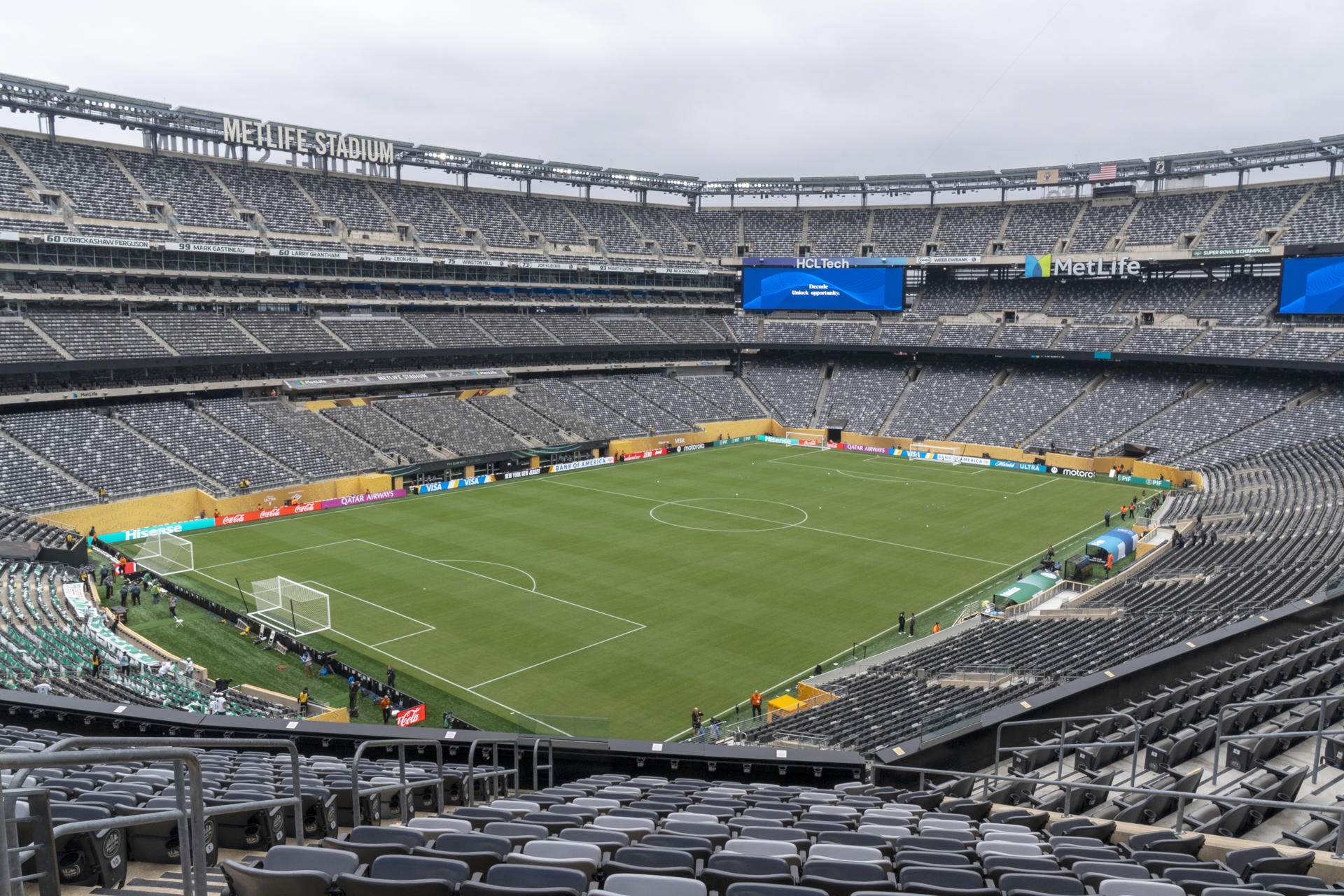 FIFA revela las listas para el Mundial; torneo de récords y juventud Fotografía de archivo donde se muestra una vista interior del estadio MetLife en East Rutherford, Nueva Jersey (EE.UU.). EFE/Angel Colmenares