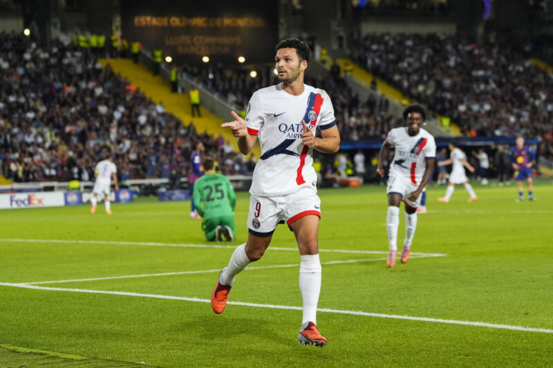 Goncalo Ramos deja el PSG para llegar a la Serie A con el Milan Imagen de archivo en la que el delantero portugués del París Saint-Germain Gonçalo Ramos celebra un gol. EFE/Siu Wu.