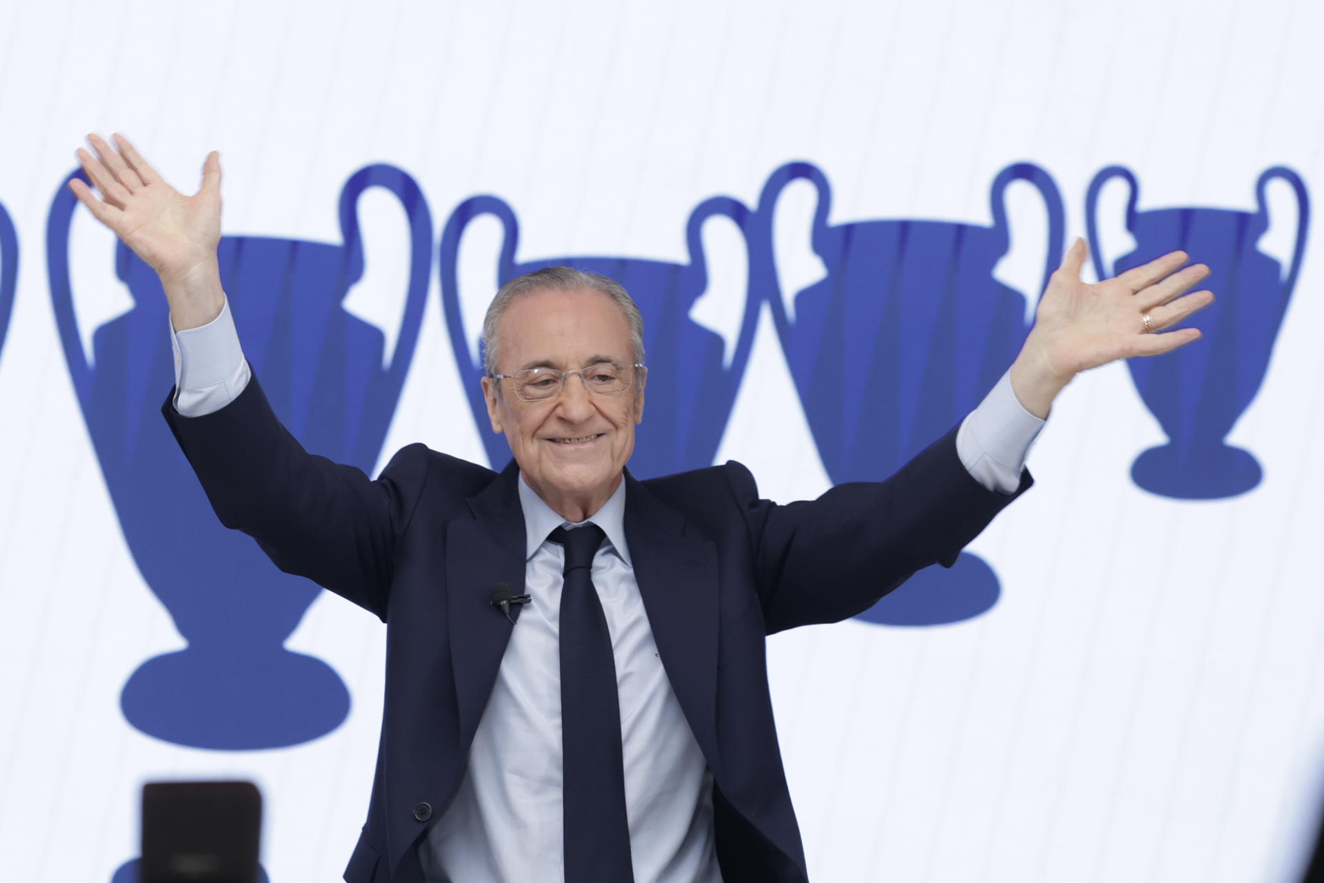 Florentino Pérez, presidente del Real Madrid