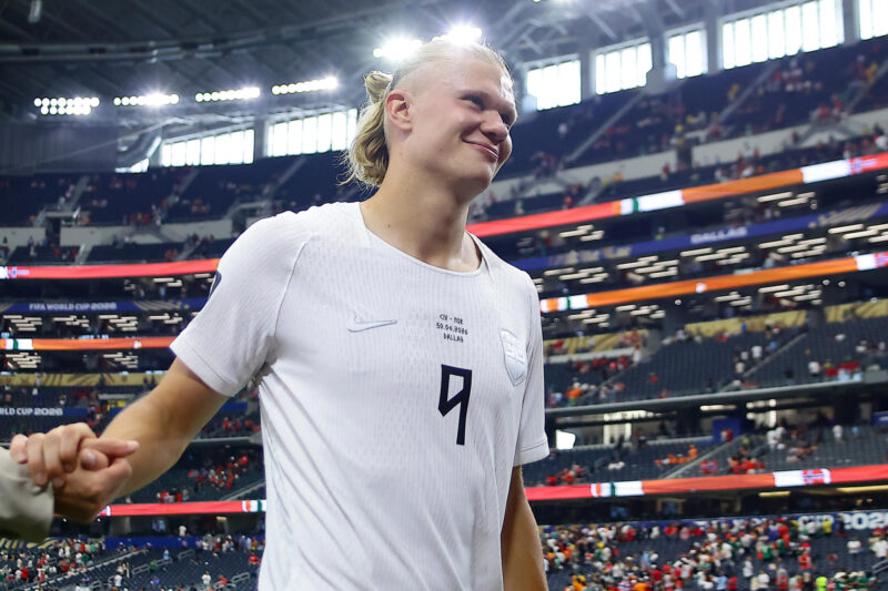 Brasil favorito contra Noruega, pero la mejor apuesta podría ser otra Erling Haaland, de Noruega celebra al finalizar un partido de eliminatoria del Mundial de la FIFA 2026 contra Costa de Marfil en el estadio AT&Ten Arlington, Texas (EE.UU.). EFE/Carlos Ramírez