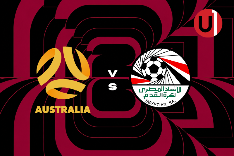 Australia vs Egipto. UNANIMO DEPORTES.