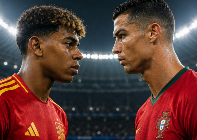 Cristiano vs. Lamine: cuál paga mejor en Portugal - España del Mundial