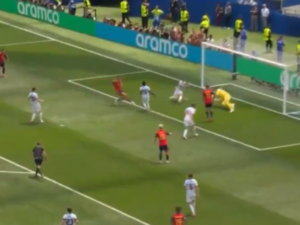 Al medio tiempo, España empata con Bélgica en Stadium Los Angeles