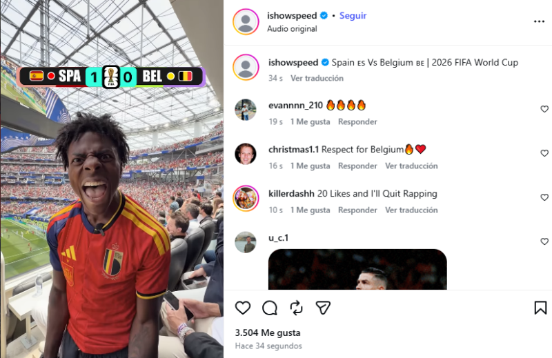 La maldición de Speed: el streamer mufa a otra selección