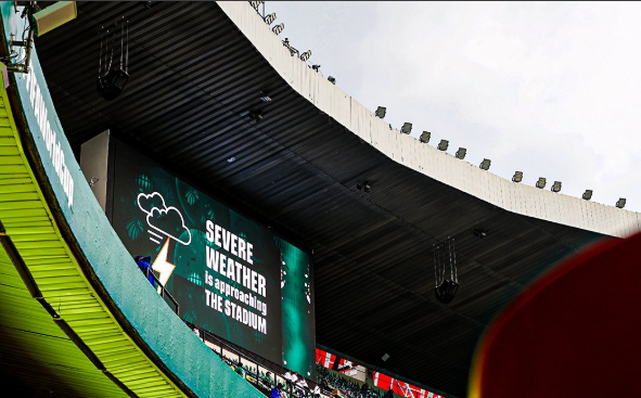 Por este motivo, se atrasó el partido de México vs. Inglaterra