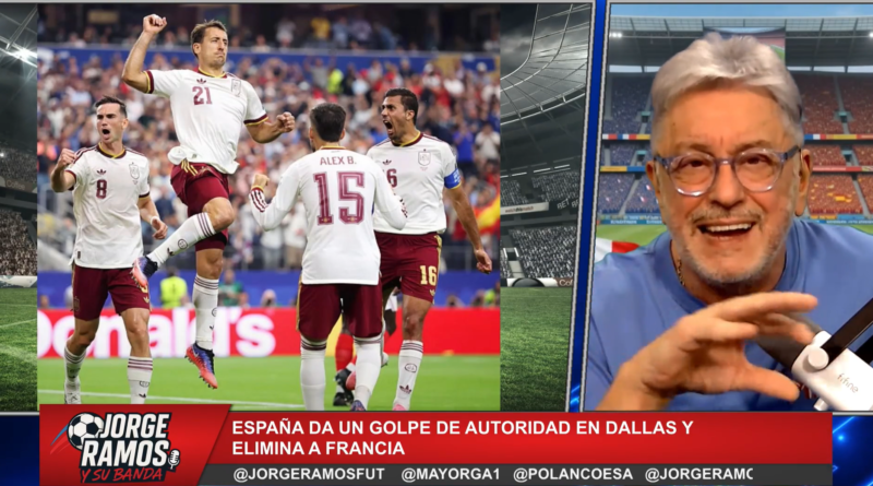 Jorge Ramos y su crítica a España en el Mundial: "Todavía le falta..."