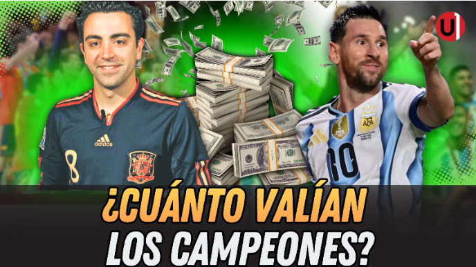 ¿Cuánto costaban las plantillas campeonas de España y Argentina?