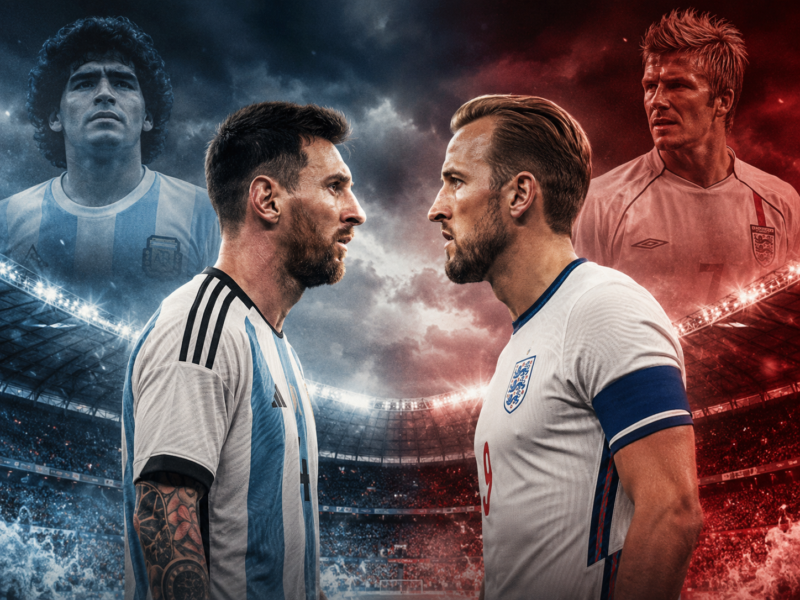 ¿Por qué el Argentina vs. Inglaterra es más que un partido de fútbol?