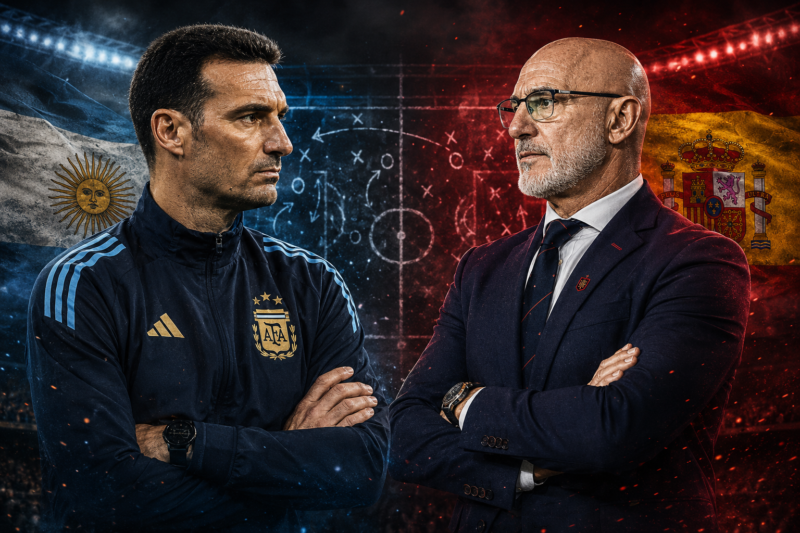 Scaloni vs. De la Fuente: claves tácticas de la final del Mundial 2026