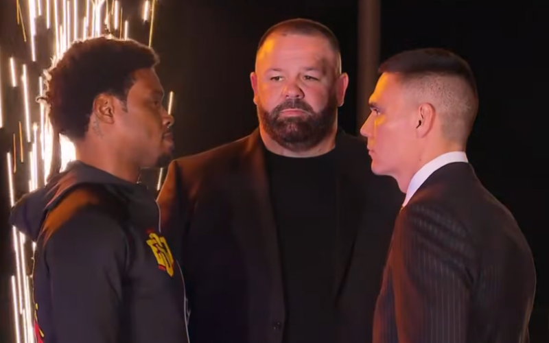 Errol Spence Jr. vs. Tim Tszyu. Captura de pantalla.