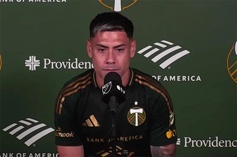 Felipe Mora, exintegrante del Portland Timbers