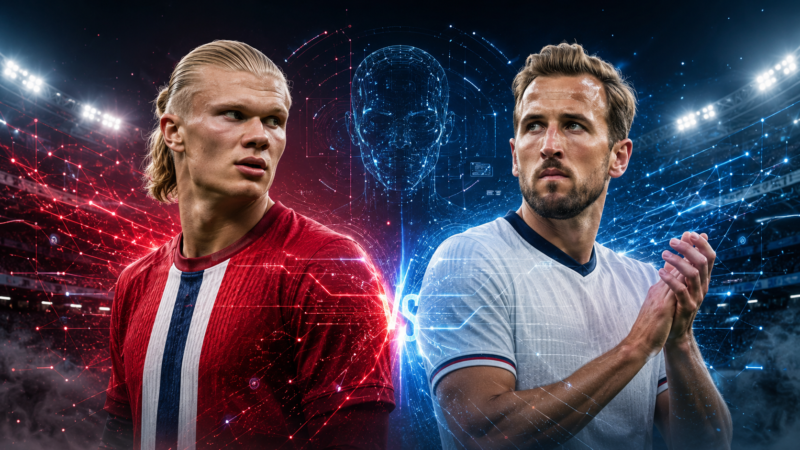 La IA revela quién gana entre Inglaterra y Noruega en el Mundial 2026