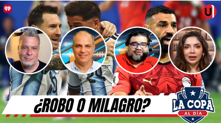 Argentina avanza, pero su nivel y el arbitraje generan debate. La Copa al Día.