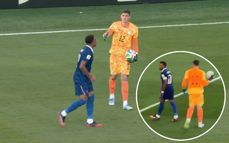 Polémica entre Kylian Mbappé y Orlando Gill. Captura de pantalla.