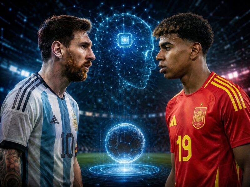 La IA revela el ganador de Argentina y España en la final del Mundial