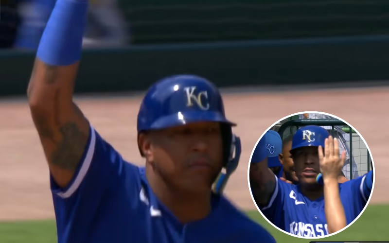 Salvador Pérez rompe récord histórico en los Kansas City Royals. Captura de pantalla.