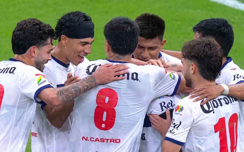 Victoria de Toluca ante Chivas. Captura de pantalla.