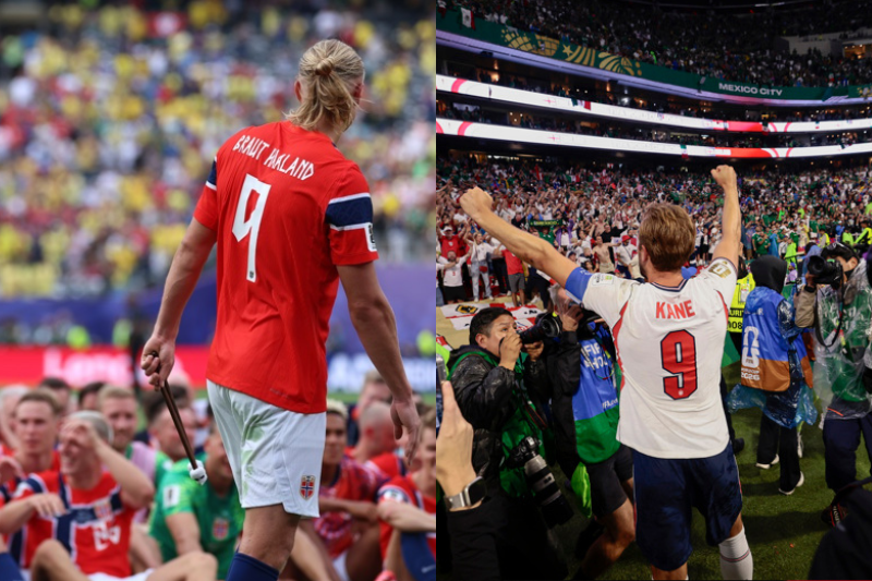 ¿Cómo le fue a Erling Haaland las veces que enfrentó a Harry Kane?