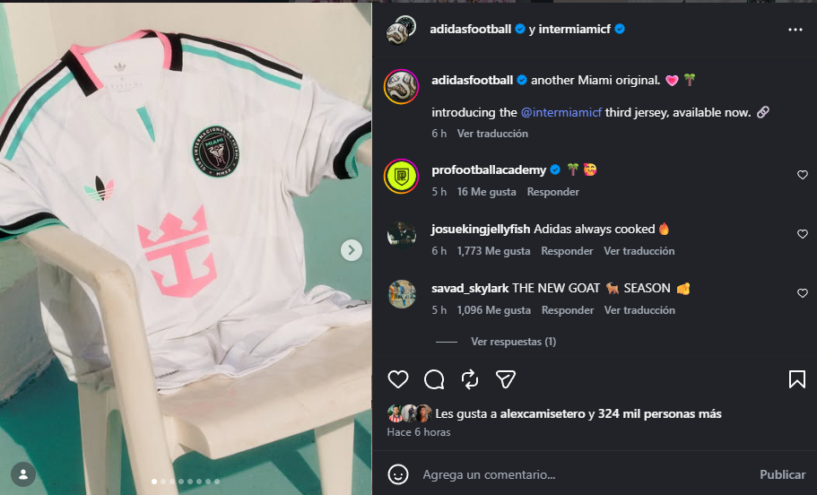 ¡Elegancia retro! Inter Miami presenta el uniforme 'Cenit'