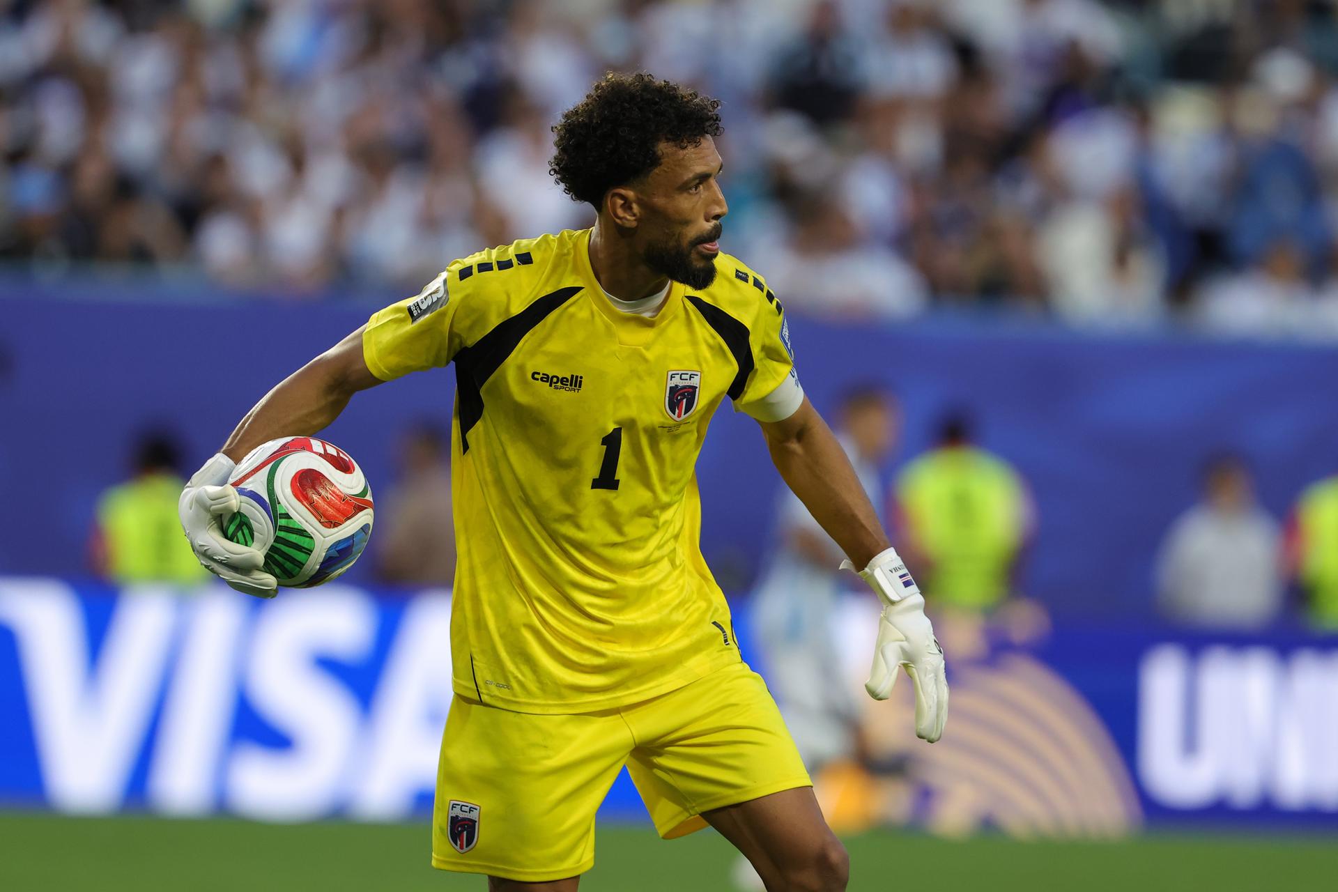 Vozinha, portero de Cabo Verde durante el Mundial 2026. EFE/EPA/CRISTOBAL HERRERA-ULASHKEVICH