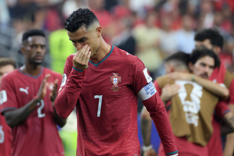 Las 5 selecciones más decepcionantes del Mundial 2026 Cristiano Ronaldo llora este lunes tras la eliminación de Portugal en el Mundial 2026. EFE/ Lavandeira Jr