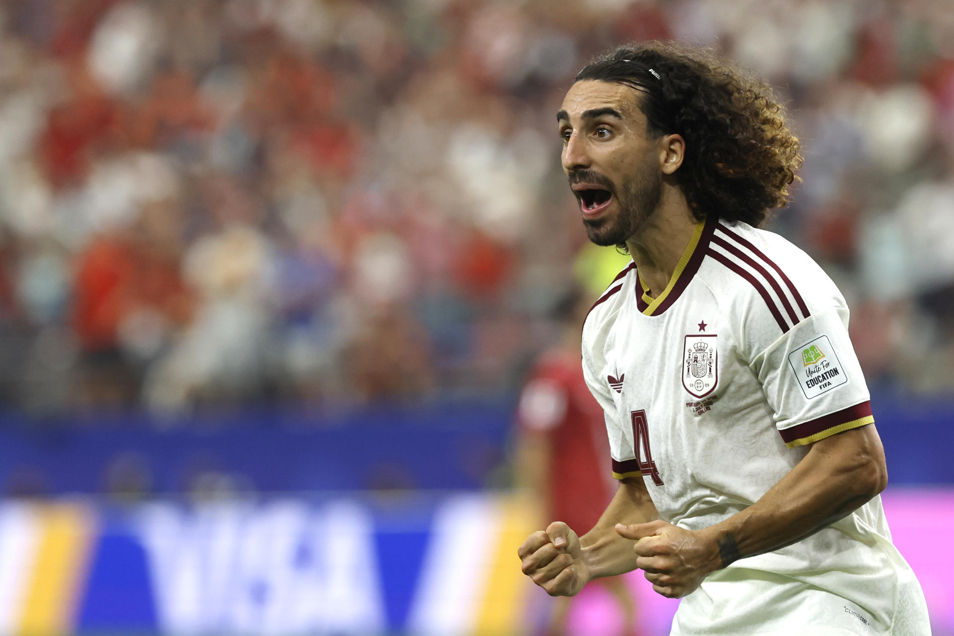 Marc Cucurella, jugador de la selección de España. EFE/Mariscal