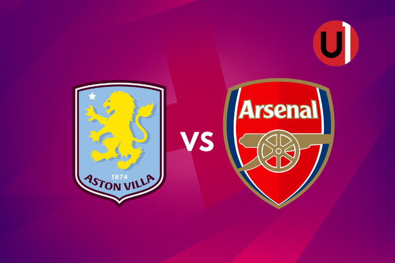 Arsenal vs Aston Villa EN VIVO: Dónde ver, horarios y alineaciones