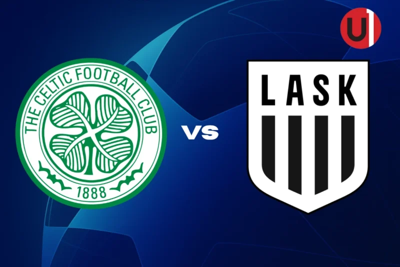 UEFA Champions League: Celtic vs. LASK. 19/08/2026. Unanimo Deportes.