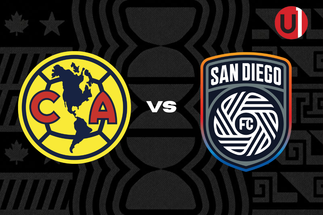 Leagues Cup: Club América vs. San Diego FC. 06/08/2026. Unanimo Deportes.