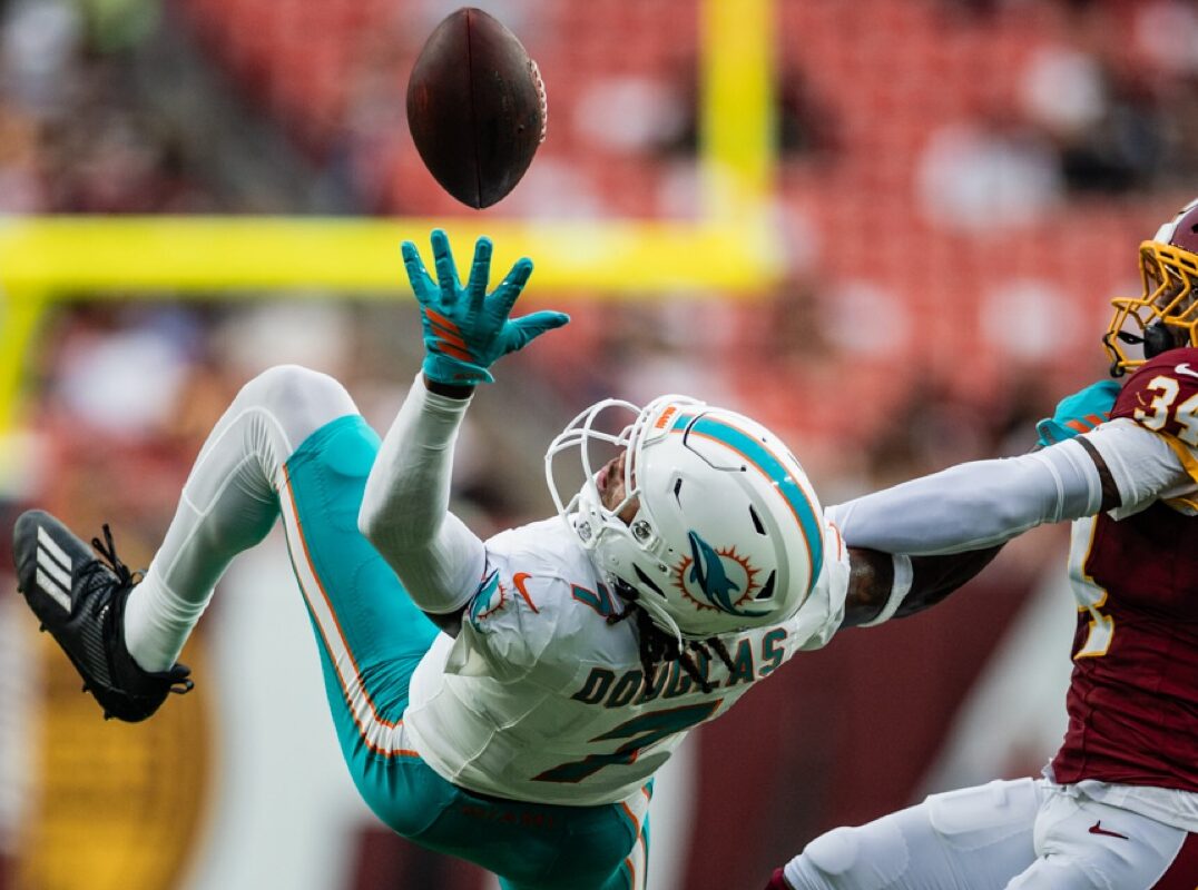 Miami Dolphins perdió 20-7 ante Washington en su primer partido de pretemporada, pero el resultado fue secundario. @miamidolphins