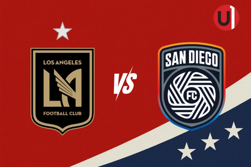 MLS: LAFC vs. San Diego FC. 15/08/2026. Unanimo Deportes.