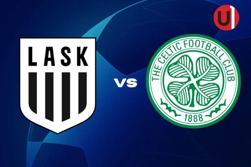 UEFA Champions League: LASK vs. Celtic. 25/08/2026. Unanimo Deportes.