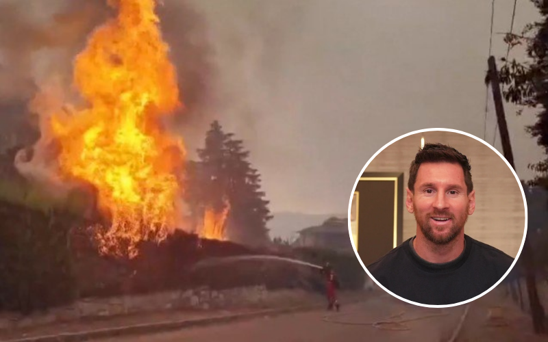 Lionel Messi realizó una donación económica por los incendios de Madrid. Captura de pantalla.