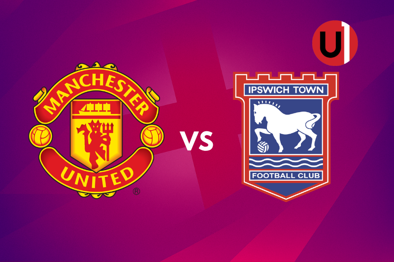 Man United vs Ipswich Town EN VIVO: Dónde ver, horarios y alineaciones