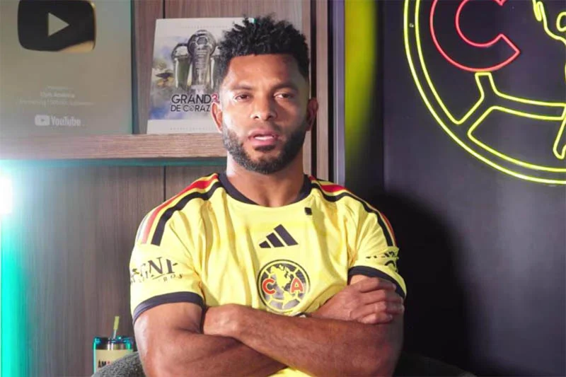 Miguel Ángel “Colibrí” Borja, delantero del Club América