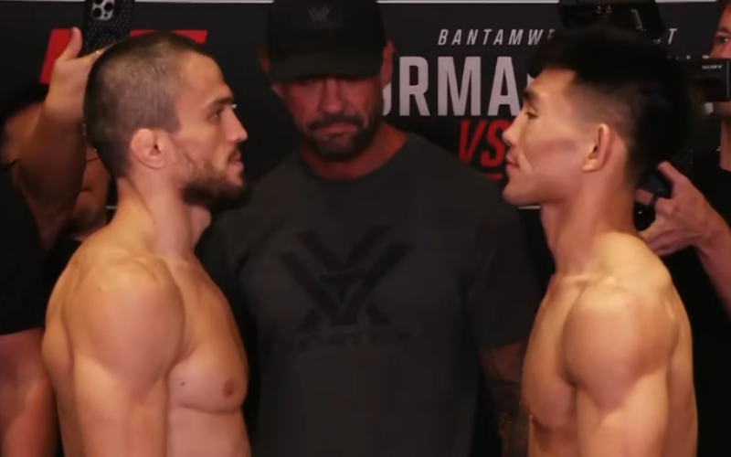 UFC: Umar Nurmagomedov vs. Song Yadong. Captura de pantalla.
