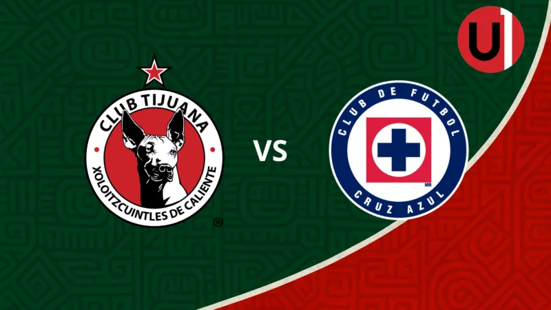 Xolos de Tijuana vs Cruz Azul EN VIVO: horario y dónde ver