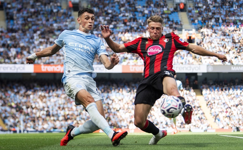 Rayan Cherki revoluciona al City para vencer al Bournemouth en el 90'