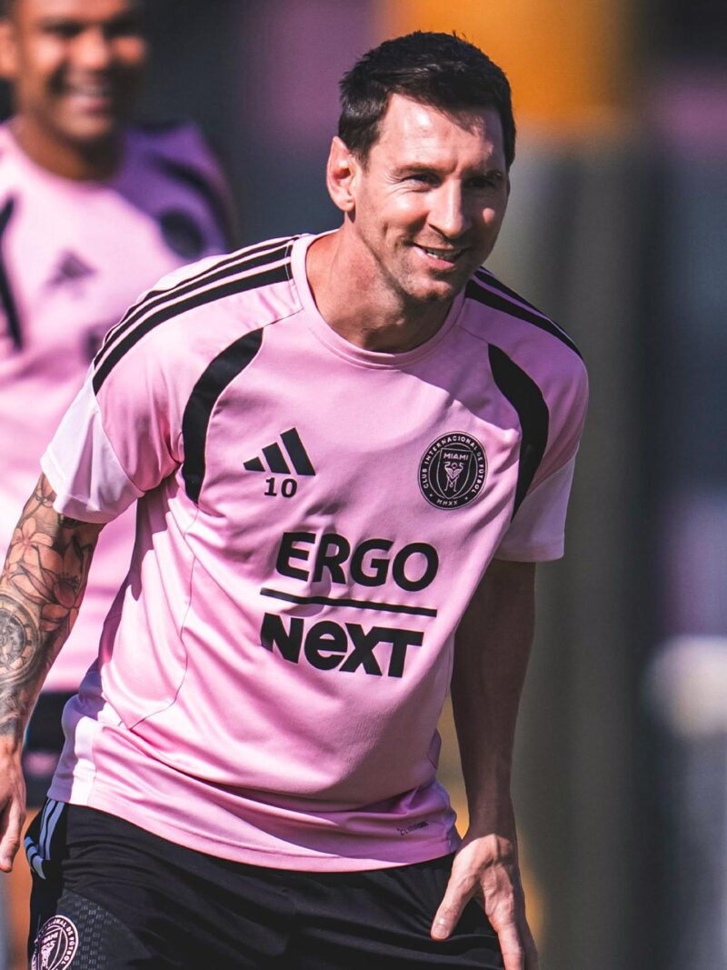 Fotografía del pasado 29 de julio, en la que puede verse al delantero del Inter de Miami Lionel Messi. EFE/ Inter Miami *Sólo uso editorial*