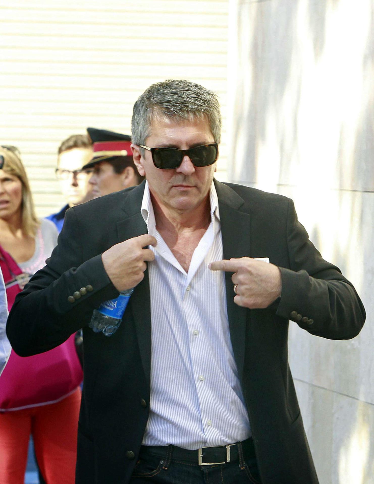 Jorge Messi, padre del astro del fútbol mundial Lionel Messi, falleció este sábado a los 68 años. Archivo: EFE/Marta Pérez