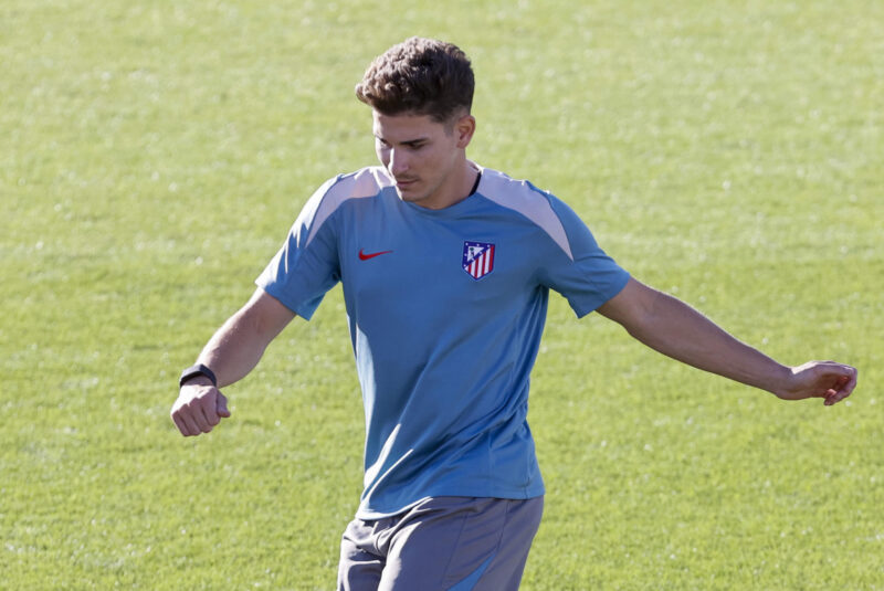 Foto de archivo del delantero argentino del Atlético de Madrid Julián Álvarez. EFE/Fernando Alvarado