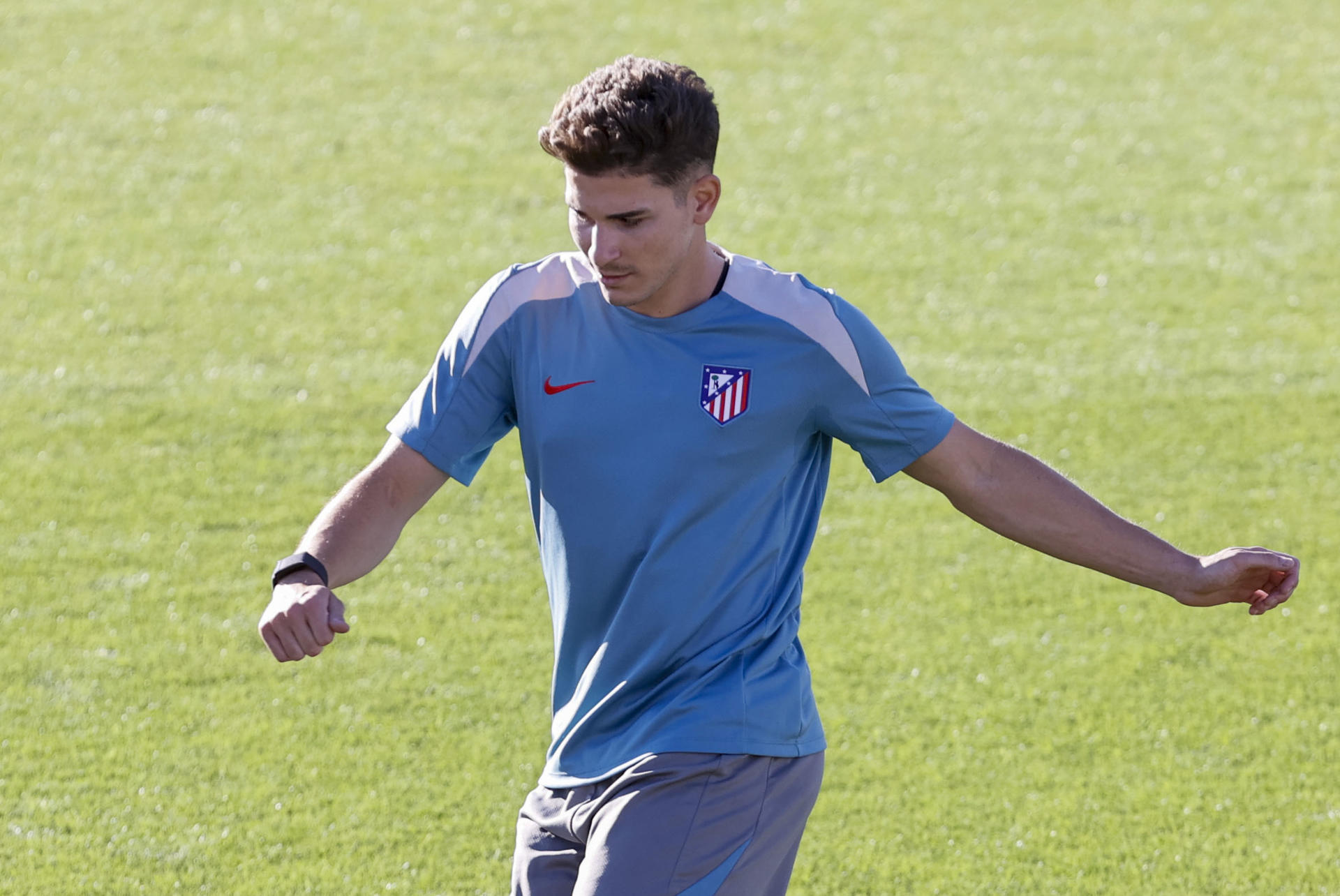 Foto de archivo del delantero argentino del Atlético de Madrid Julián Álvarez. EFE/Fernando Alvarado