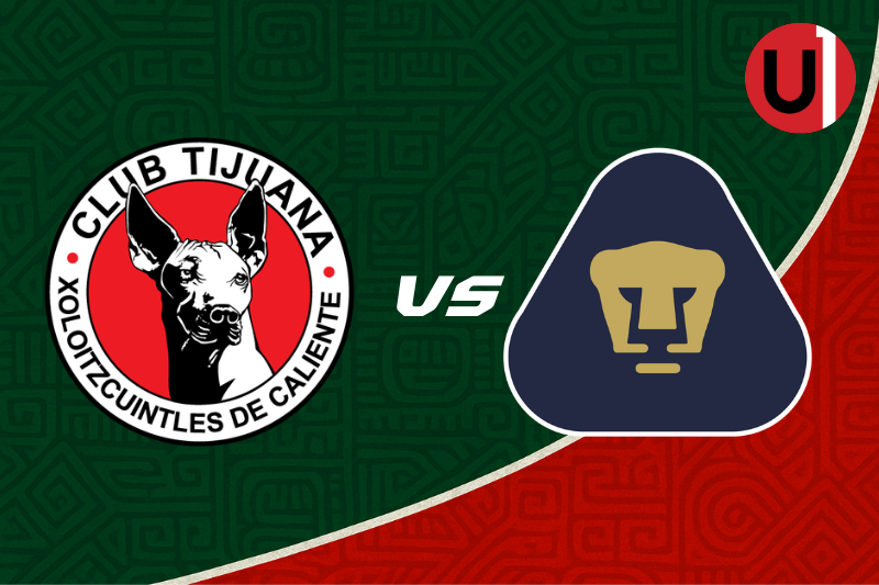 Xolos vs Pumas EN VIVO: Dónde ver y horarios