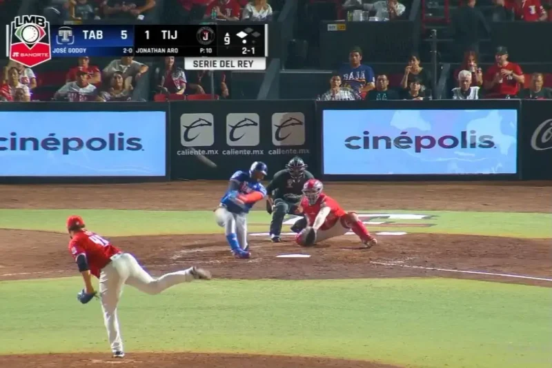Los Olmecas vencen a los Toros de Tijuana en la Serie del Rey 2027