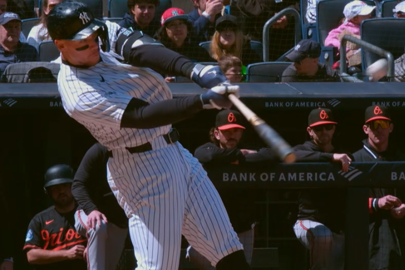 Así fue le regreso de Aaron Judge con los Yankees tras lesión